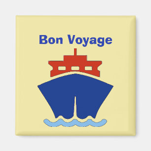 Bon Voyage, Frakt, redigera text Magnet