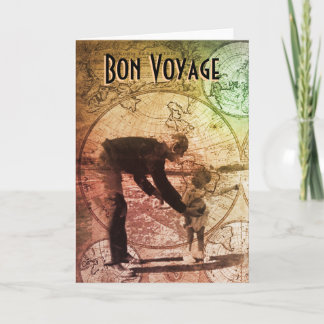 Bon Voyage Greeting Card Kort