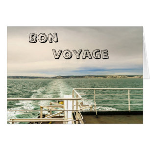 Bon Voyage Hälsningskort