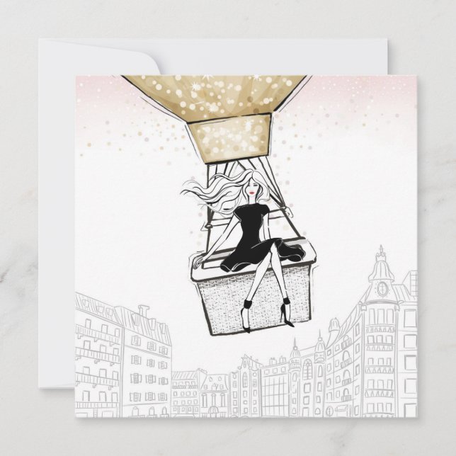 Bon Voyage! Julkort (Framsida)