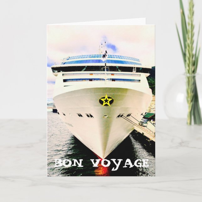 BON VOYAGE! KORT (Framsida)