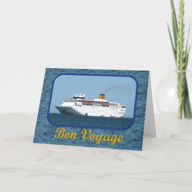 Bon Voyage Kort (Framsida)