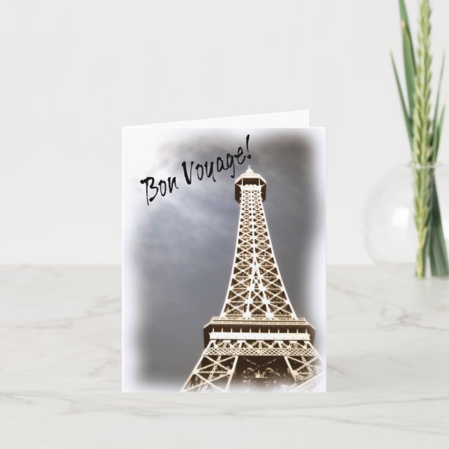 Bon Voyage! Kort (Framsida)