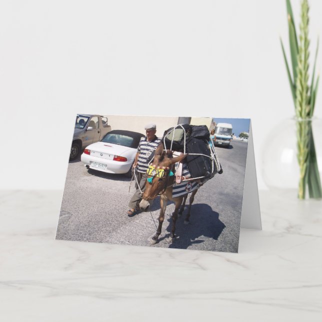 BON VOYAGE KORT (Framsida)