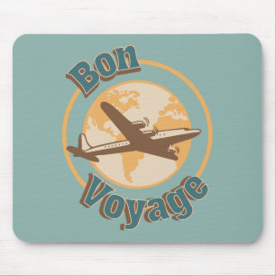 Bon Voyage Låt oss resa med världsdesignen Musmatta