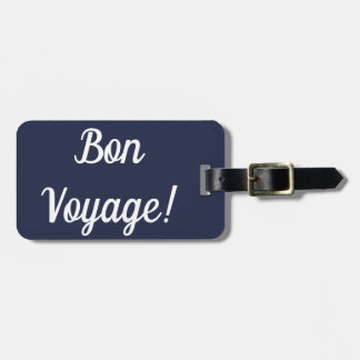 Bon Voyage Luggage Tag Bagagebricka