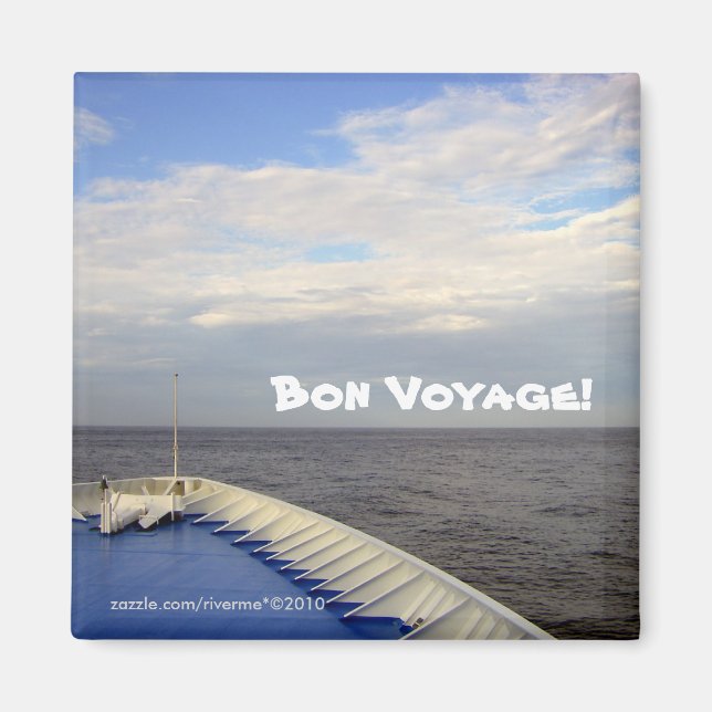Bon Voyage! Magnet (Framsidan)