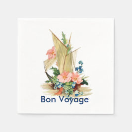 Bon Voyage Party, orientalisk segmentsegelbåt Pappersservett