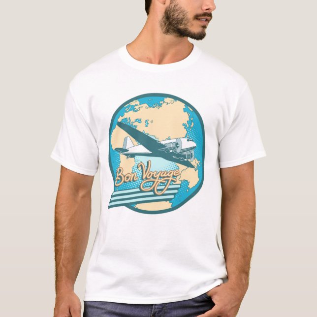 Bon Voyage T Shirt (Framsida)