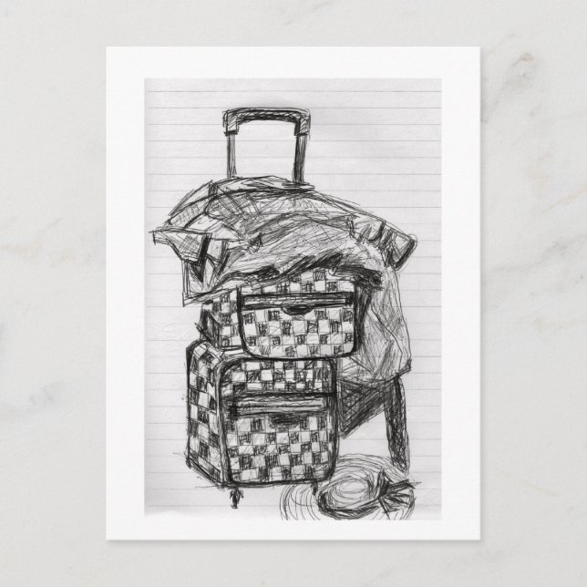 BON VOYAGE VYKORT (Framsida)