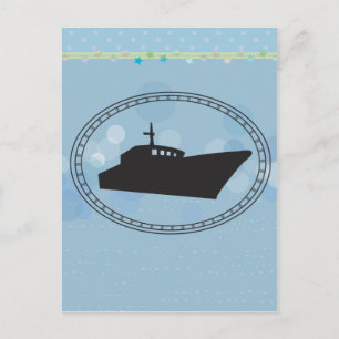 Bon Voyage Vykort