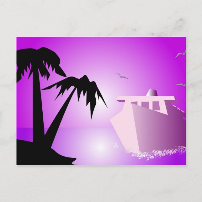 Bon Voyage Vykort (Framsida)