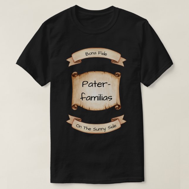 Bona fide paterfamilias Active T Shirt (Design framsida)