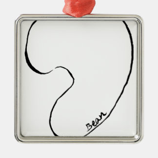 Böna Julgransprydnad Metall