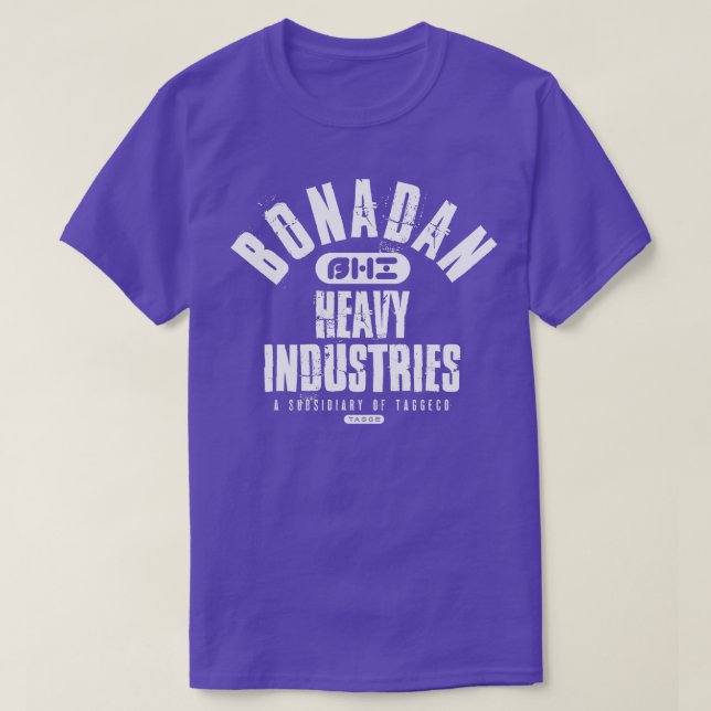 Bonadan Heavy Industries T Shirt (Design framsida)