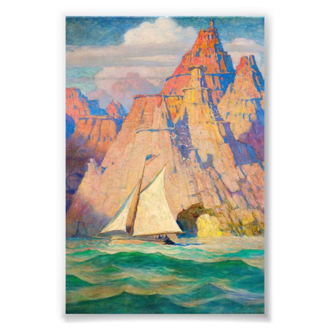 Bonadventure från Newell Convers Wyeth Fototryck (Framsidan)