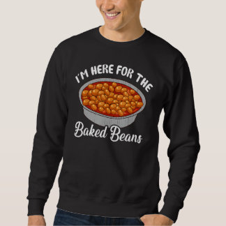 Bonafide Foodies baked Beans Fjärde juli Unisex Lång Ärmad Tröja
