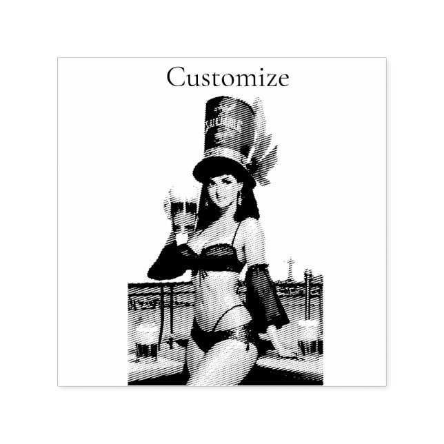 Bonafide Pub Maid Thunder_Cove Självfärgande Stämpel (Design)