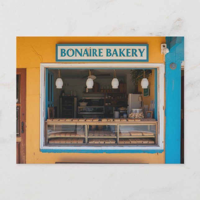 Bonaire bakery vykort (Framsida)