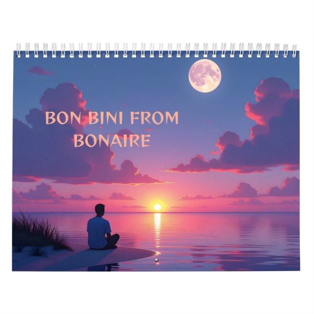 Bonaire bon bini kalender (Omslag)