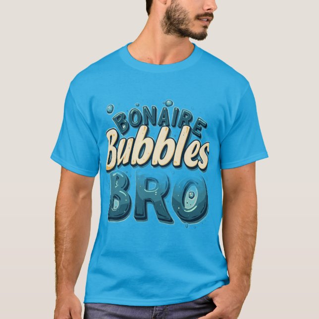 Bonaire bubblar bror t shirt (Framsida)
