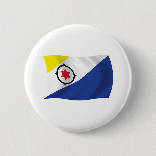 Bonaire Flagga Knapp
