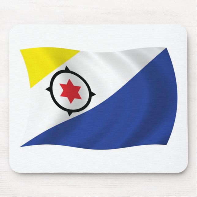 Bonaire Flagga Mousepad Musmatta (Framsidan)