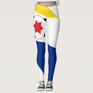 Bonaire Island flagga Leggings