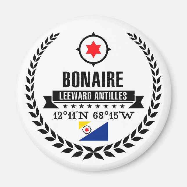 Bonaire Magnet (Framsidan)