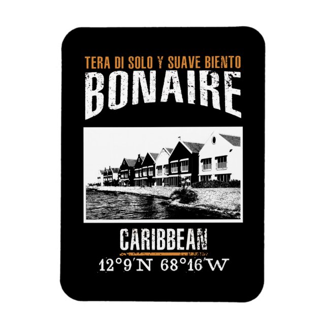 Bonaire Magnet (Vertikal)
