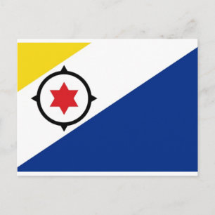 Bonaire National World Flagga Vykort