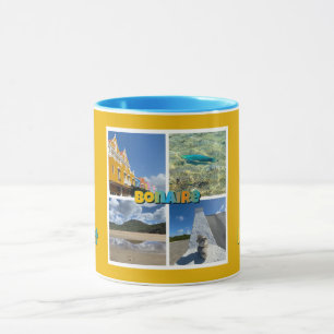 Bonaire Scenia Photo Collage Mugg