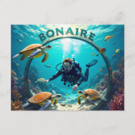 Bonaire semester Postkort Vykort