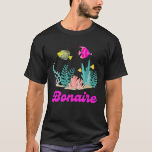 Bonaire Tropiska Fiskar Scuba Dykning Snorkling Ka T Shirt