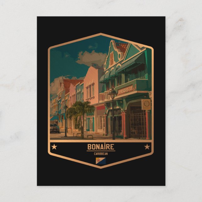 Bonaire Vykort (Framsida)