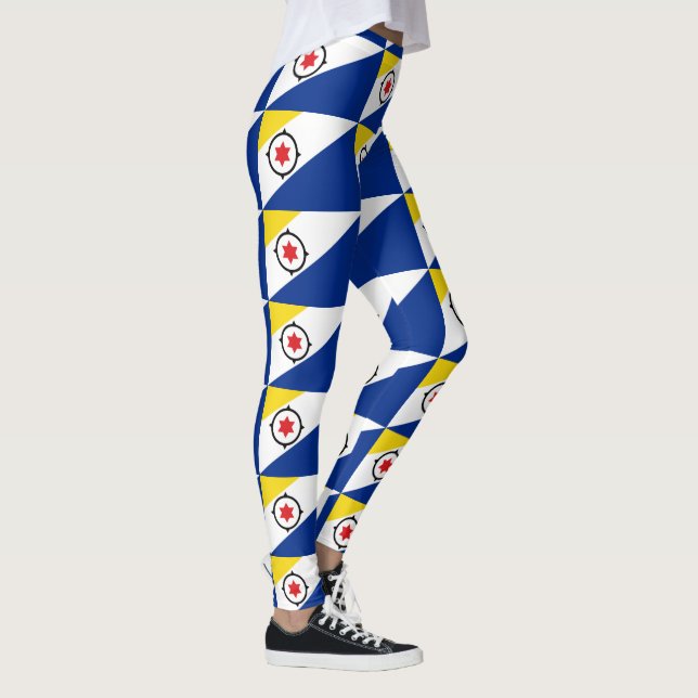 Bonaires flagga leggings (Höger)