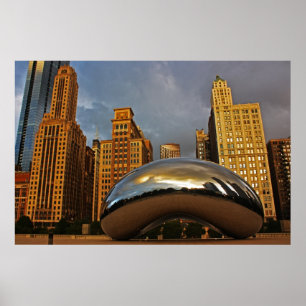 Bönan i Chicago Poster