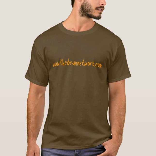 Bönan knyter kontakt - manar Websiteskjortan T-shirt (Framsida)
