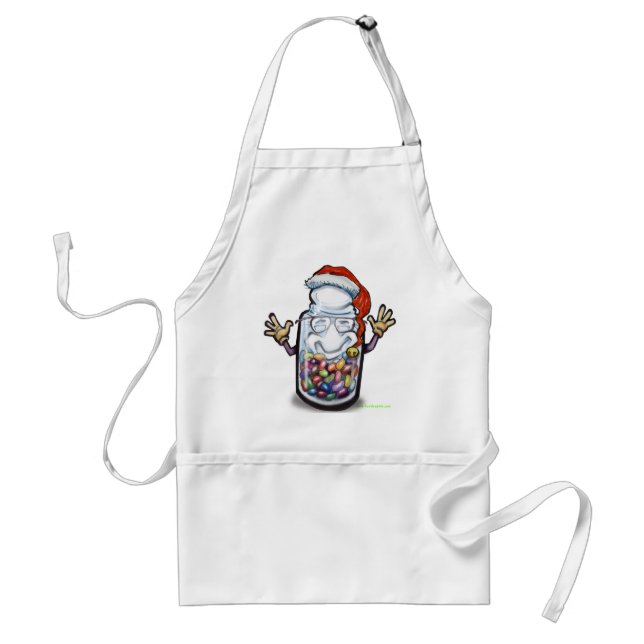 Bönan kontrar jul förkläde (Framsidan)