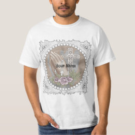 Bönande händer Rosenkrans T-Shirt
