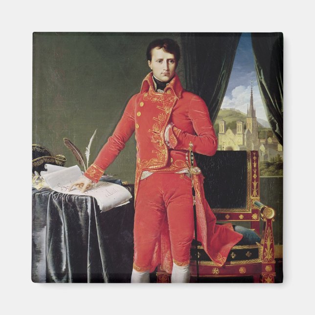Bonaparte as First Consul, 1804 Magnet (Framsidan)