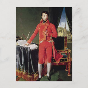 Bonaparte as First Consul, 1804 Vykort