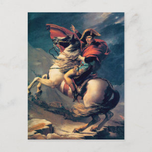 Bonaparte franchissant le Grand-Saint-Bernard Vykort