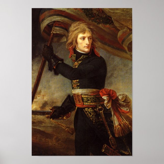 Bonaparte i Arcole Poster (Framsidan)