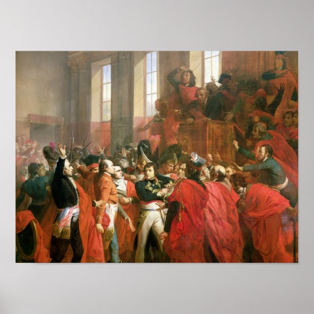 Bonaparte och rådet av 5 Hundred i St. Poster (Framsidan)