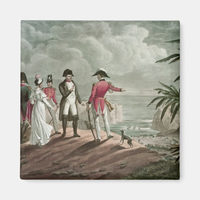 Bonaparte på St. Helena Magnet (Framsidan)
