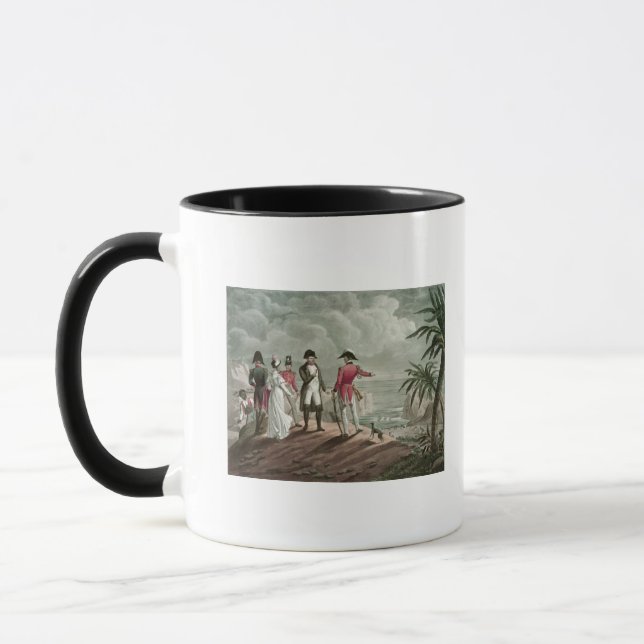 Bonaparte på St Helena Mugg (Vänster)