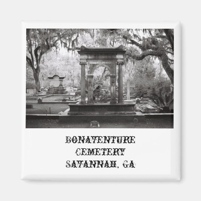 Bonaventure Cemetery magnet (Framsidan)