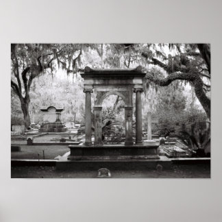 Bonaventure Cemetery Savannah Poster