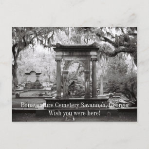 Bonaventure Cemetery Savannah Vykort